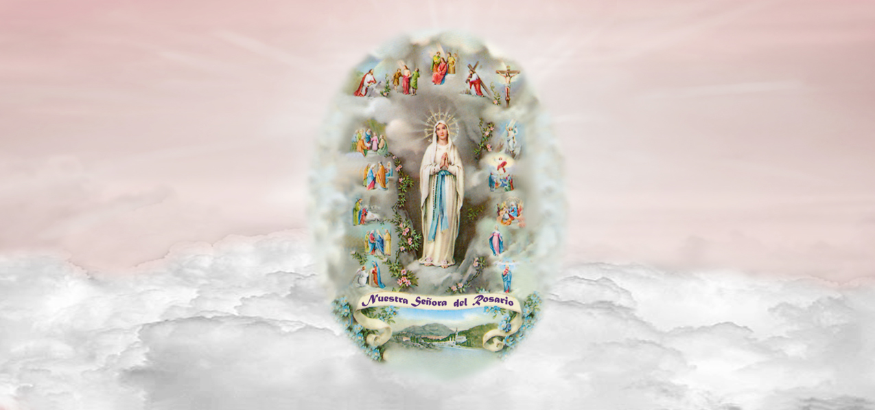Nuestra Senora del Rosario Clouds Pink (Spanish)